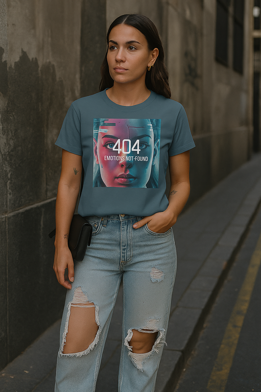 T-Shirt Digital Skin Neo 404 - Damen Premium Organic Shirt