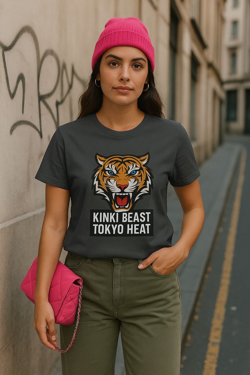 T-Shirt-Beastwear by KINKI  - Damen Premium Organic Shirt