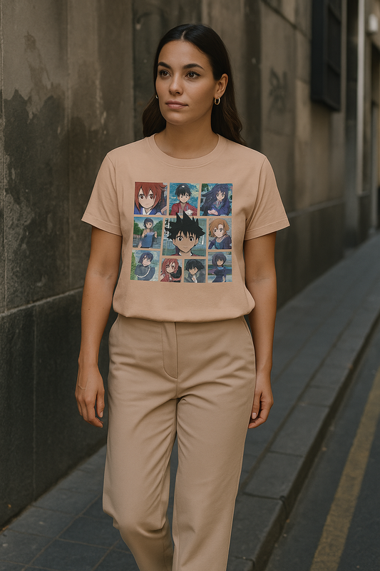 T-Shirt-Anime All-Stars Tee  - Damen Premium Organic Shirt